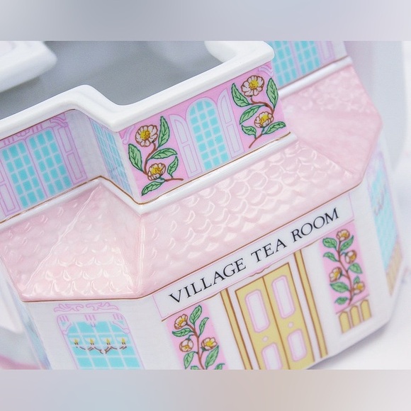 LENOX SPICE VILLAGE TEA ROOM TEAPOT COLLECTION NWB RARE - Picture 6 of 11